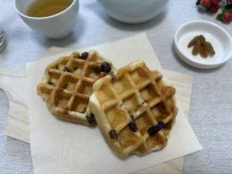 ベルギーワッフル(Mustafaレーズン)
